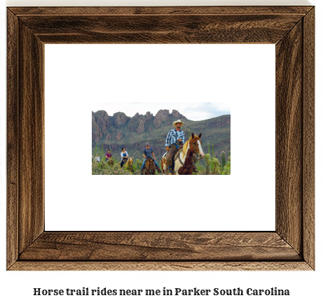 horse trail rides near me in Parker, South Carolina